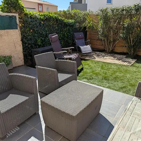 Apartment Zen Avec Jardin, Terrasse, Proche Plages Sainte-marie 66 Sainte-Marie