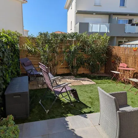 Zen Avec Jardin, Terrasse, Proche Plages Sainte-marie 66 Sainte-Marie