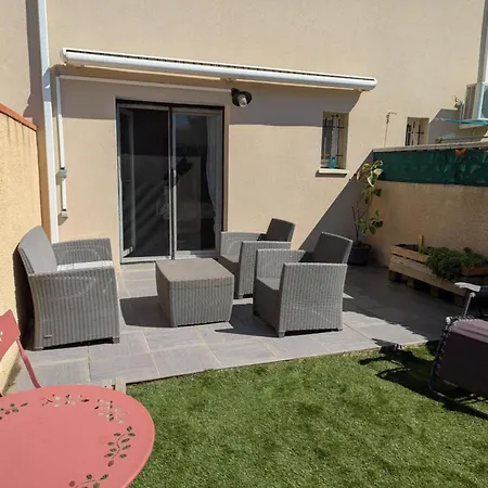 Zen Avec Jardin, Terrasse, Proche Plages Sainte-marie 66 Apartment