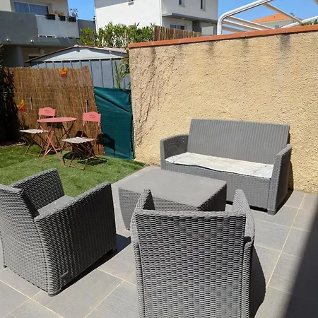 Zen Avec Jardin, Terrasse, Proche Plages Sainte-marie 66 * Sainte-Marie